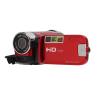 SASKATE Video Camera, 2.7 inch LCD Display, 16x Zoom, USB Interface, Night Flash, 270 Rotation, 4K HD Recording 3.0MP Camera Screen Camcorder with TV Out NTSC 30fps (Red) view 2