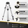 Aluminum Surveying Tripod&Grade Rod&36X Automatic Optical Level view 4