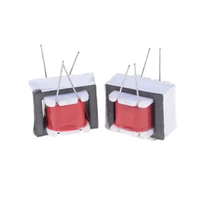 10pcs Red Nickel Alloy Audio Transformers 600:600 Ohm 1:1 EI14 High Efficiency Isolation Transformers