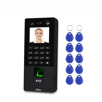 Biometric Facial Door Access Control System Software Keypad Reader Fingerprint Face Time Attendance Machine(X112 SK)