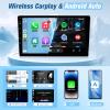 2+32GB Car Stereo for Toyota Sienna 2004-2010 - Support J.B.L System, 9 Inch IPS Touch Screen with Wireless Apple Carplay Android Auto, Upgraded Car Radio for Toyota Sienna with In-dash GPS BT WiFi FM view 3