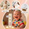 NANXU 8.86 Inch Marquee Light Up Numbers 5 for Party Decorations view 2