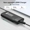 200W Laptop Charger for HP OMEN 15 17 Victus Gaming Notebook, ZBook 15 17 Studio G3 G4 G5 G6, Pavilion 17 15, TPN-DA10 TPN-CA11 19.5V 10.3A Power Adapter Cord view 4