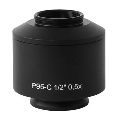 Microscope 1X 0.5X 0.35X Microscope Camera Adapters C-Mount Lens(0.5X)