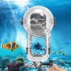 YicDofu 60M/196FT Invisible Diving Case for Insta360 X5 Underwater Waterproof Case Housing Shell for Insta 360 x5 Action Camera Protective Cover Accessories for Diving Surfing Swimming Skiing view 1