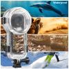 YicDofu 60M/196FT Invisible Diving Case for Insta360 X5 Underwater Waterproof Case Housing Shell for Insta 360 x5 Action Camera Protective Cover Accessories for Diving Surfing Swimming Skiing view 4