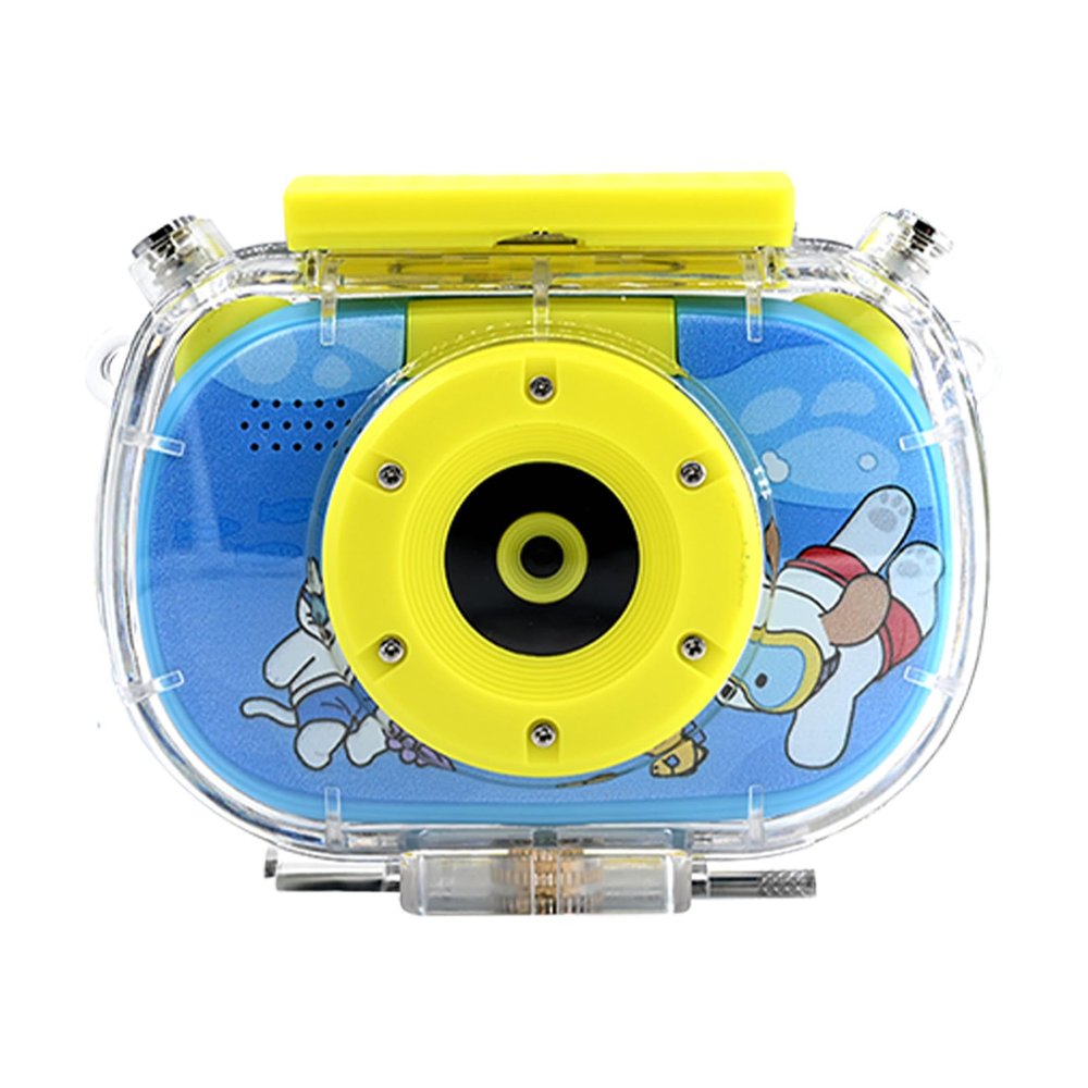 Kids Water Proof Camera, 1080P HD Video Recorder 2 Inch Screen Underwater Digital Camera for 3 to 12 Year Old Boys Girls with 32GB Card (Blue with Water Proof Case+32GB Memory Card)