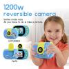 Kids Water Proof Camera, 1080P HD Video Recorder 2 Inch Screen Underwater Digital Camera for 3 to 12 Year Old Boys Girls with 32GB Card (Blue with Water Proof Case+32GB Memory Card) view 2