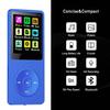 MP3 Player 128GB with Bluetooth 5.2 Portable Music Player with 1.8" Screen Built-in Speaker Support FM Radio Voice Recorder E-Book Earphones Included view 2