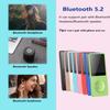 MP3 Player 128GB with Bluetooth 5.2 Portable Music Player with 1.8" Screen Built-in Speaker Support FM Radio Voice Recorder E-Book Earphones Included view 4