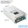 1500W 0-68V DC Switching Power Supply, Industrial Transformer PSU AC to DC 0-68V Adapter Converter for LED Light Strip CCTV Camera Radio Audio Amplifier CNC 3D Printer (MS-1500W-68V22A) view 3