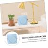 Angoily Camera Protective Case Pouch with Strap Compatible with Square Soft Material for Easy Access to Ports and Buttons for Camera Accessories Great present Option view 2