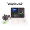 1000 Users Office Biometric Fingerprint Time Attendance Machine Code USB Disk Excel Export Empolyee Recognition Recorder(Silver) view 3