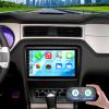 10'' Android Car Radio for Ford Mustang 2010-2014 with Wireless CarPlay & Android Auto, Touchscreen Car Stereo for Mustang Support GPS, Bluetooth,WiFi, FM, Head Unit Backup Camera view 1