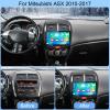 10" Car Stereo Carplay Android Auto for Mitsubishi ASX 2013-2015,for Outlander Sport 2011-2017, for RVR 2011-2017 with Wireless CarPlay & Android Auto, GPS, Bluetooth, FM, AHD, SWC, WiFi, Mirror Link view 2