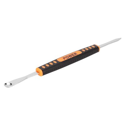 6 Pcs Prying Opening Repair Tool Kit Metal Hand Tools Set for Mobile Phone with Nonslip Silicone Design