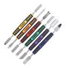 6 Pcs Prying Opening Repair Tool Kit Metal Hand Tools Set for Mobile Phone with Nonslip Silicone Design view 2