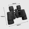 8X Mini Binoculars with Compass - Small Telescope for Bird Watching, Fishing, Travel - Portable & Multifunctional - Clear View - Rubber Material - Includes Storage Bag & Cleaning Cloth view 2