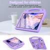 AKABEILA Compatible with Honor Pad X9a 2025 11.5 inch Tablet Case, Kids Friendly Universal Lightweight Shockproof Protective Case with Shoulder Strap & Stand Handle Light Purple view 2