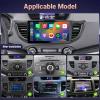 10.1" Android Car Stereo for Honda CRV 2012 2013 2014 2015 2016 Radio with Wireless CarPlay Android Auto, 2+32GB Touch Screen for Honda CR-V with GPS/5G WiFi/5.1BT/FM/SWC/MIC/Backup Camera + CANBUS view 2