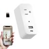 1080P Power Strip Mini Camera Wireless WiFi Connection App View Pictures Taking Plug Cam for Indoor Security Built-in 32GB SD Card Wall Outlet (No Audio) view 1