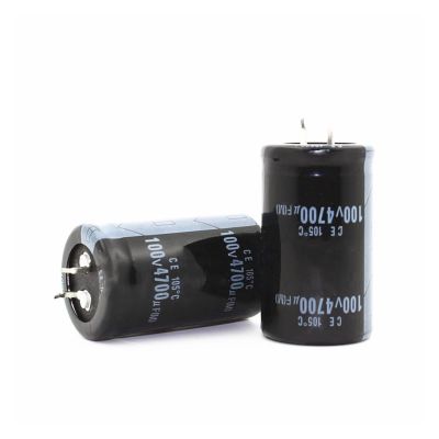 EYMHQKFB 10pcs 100V4700UF Electrolytic Capacitor Aluminum Electrolytic Capacitor 4700uf 100v 35 * 50MM