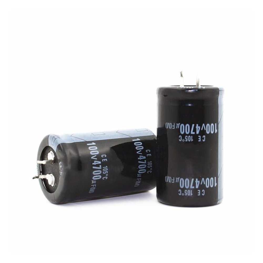 EYMHQKFB 10pcs 100V4700UF Electrolytic Capacitor Aluminum Electrolytic Capacitor 4700uf 100v 35 * 50MM