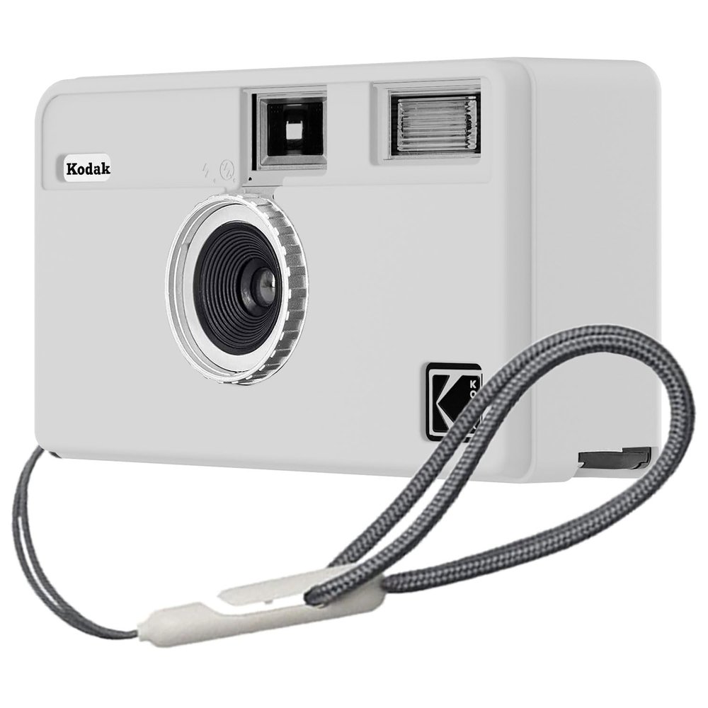Tedubax Silicone Case for Kodak EKTAR H35 Digital Camera with Lanyard - White