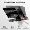 Desview P17 Portable Teleprompter for Camera Video Recording, Foldable Auto-Scrolling Prompter with Wireless Remote Sunshade & Tripod Mount Compatible with iPhone Android Tablet view 2