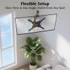 Full Motion TV Wall Mount, Corner Wall Mount Bracket with Swivel Tilt Arm, Fits VESA 400x400mm, 77 lbs Max, Universal TV Mount for LED Monitors Flat Screens for 26-55 Inch TVs view 3
