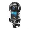 Invisible Dive Housing Case for Insta360 X5 with Bracket 50m Waterproof Shell Transparent PC Construction Underwater Camera Protector for Deep Sea Diving Photography Adventure Exploration view 4