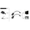 ZEZEFUFU HD Extender Over Cat 5e/6 HD Repeater 1080p Audio Video Up to 98ft Support Laptop DVD TV Accessory view 3