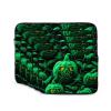 Green Ghost Horror Halloween Pumpkin Laptop Case 10 inch, TSA Laptop Sleeve Shockproof Protective Notebook Case Water Resistant Computer Carrying Cover Briefcase Handbags Men Women Computer Bag view 2