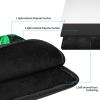 Green Ghost Horror Halloween Pumpkin Laptop Case 10 inch, TSA Laptop Sleeve Shockproof Protective Notebook Case Water Resistant Computer Carrying Cover Briefcase Handbags Men Women Computer Bag view 3