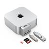 Mac mini M4 Dock, MiniPack Expansion Dock, 6-in-1 Aluminum Mac mini M4 Hub with 2xUSB A 10Gbps, 2xUSB C 10Gbps, SD/TF Card Readers with High-Speed Data Transfer & Multi-Device Connectivity view 1