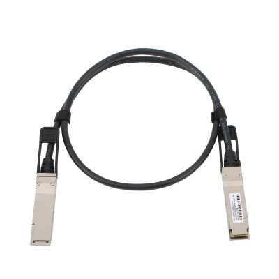 WSOLDMA 100G QSFP28 DAC Copper Cable, Passive Direct Attach Twinax Cable, High-Speed, for Ethernet Switches CU1M