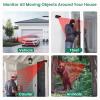 Wireless Driveway Alarm, Outdoor Weatherproof Motion Sensor & Detector with 600ft Range, Microwave Infrared Home Security Alert System for Driveway/Garage/Indoor/Outdoor (1 Receiver+2 Sensors) view 2
