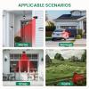 Wireless Driveway Alarm, Outdoor Weatherproof Motion Sensor & Detector with 600ft Range, Microwave Infrared Home Security Alert System for Driveway/Garage/Indoor/Outdoor (1 Receiver+2 Sensors) view 3