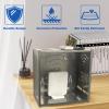 Large WiFi Router Cover Shielding Modem Shelf WiFi Router Box Hider E mf Faraday Cage E Mf Blocker for Home W iFi R outer Storage Cabinet view 2