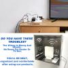 Large WiFi Router Cover Shielding Modem Shelf WiFi Router Box Hider E mf Faraday Cage E Mf Blocker for Home W iFi R outer Storage Cabinet view 4