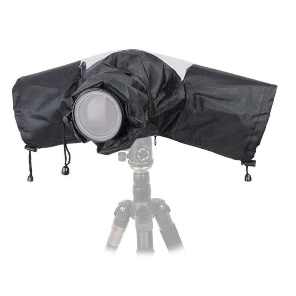 OSOLADY Professional Rain Cover for DSLR Cameras Fit for Digital Dual Sleeves Full Zipper Access Protects Against Rain