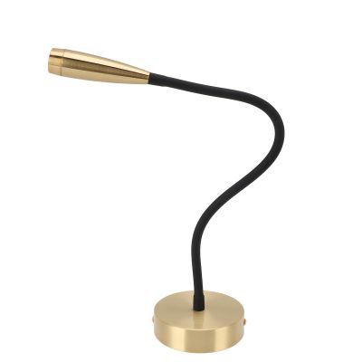 Luocute LED Wall Mount Reading Light, Modern Flexible Gooseneck Wall Lamp 3W 200 Aluminum Hardwired with 360 Adjustable Arm, for Bedroom Headboard Dorm Sofa