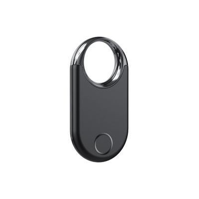 Hendari Air Tracker Tag (iOS Only) Pack of 1, Black | Bluetooth Tracker and Item Finder Work with Apple Find My