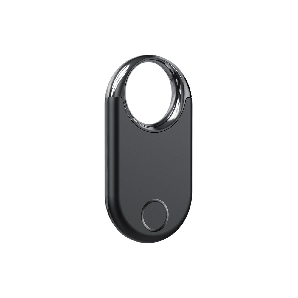 Hendari Air Tracker Tag (iOS Only) Pack of 1, Black | Bluetooth Tracker and Item Finder Work with Apple Find My