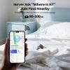 Hendari Air Tracker Tag (iOS Only) Pack of 1, Black | Bluetooth Tracker and Item Finder Work with Apple Find My view 2
