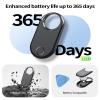 Hendari Air Tracker Tag (iOS Only) Pack of 1, Black | Bluetooth Tracker and Item Finder Work with Apple Find My view 4