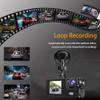 1080P Dual Dash Camera for Car Front and Inside Dashcam Car Security Video Recorder,170Wide Angle Vehicle Cam,WDR,G-Sensor,2 IPS Screen,Loop Recording,Night Vision (Dual Dash Cam with 32G Card) view 4