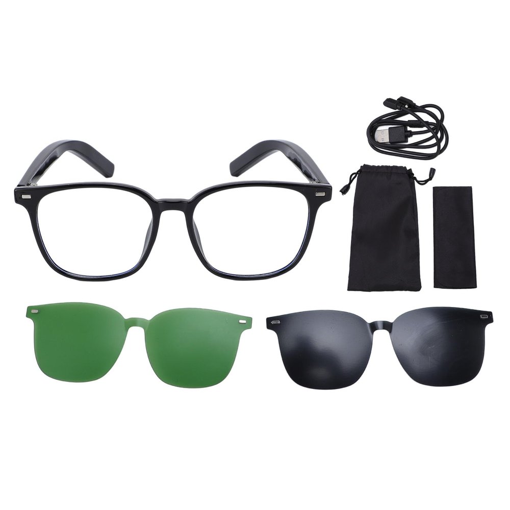 118 Language Wireless Translation Smart Sunglasses, Real Time AI Powered Glasses with Color Change Lens, Clear Headphone for Music & Calling
