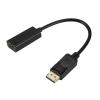 LINGQE 4K DisplayPort to HDMI-Compatible Adapter Male DP to Female HDMI-Compatible Cable Converter Video for HD TV PC Projector(White) view 1