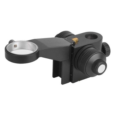Accurate Metal Stereoscopic Microscope Fine Adjustment Bracket X10A, Install Accessory with Exquisite Rotating Knob, 0.002mm Fine Focusing, Bearing Support